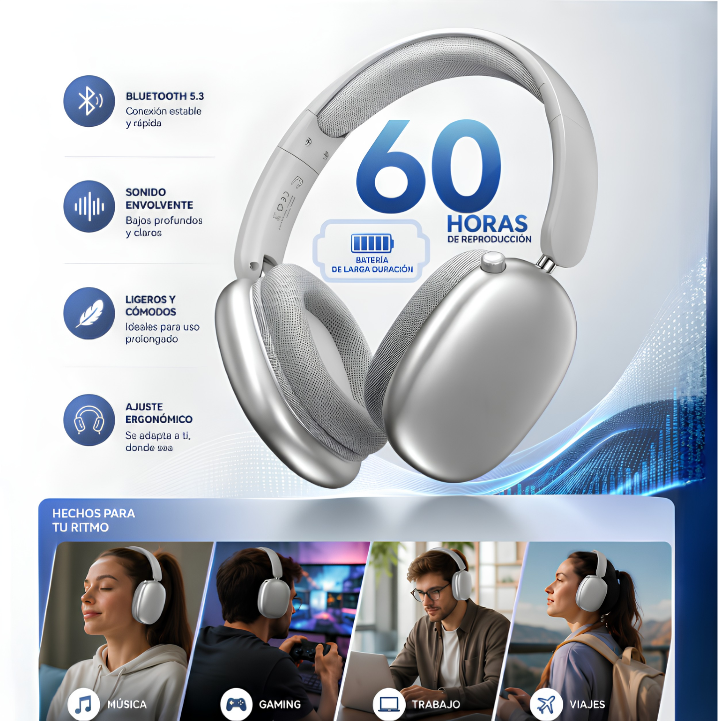Auriculares inalambricos